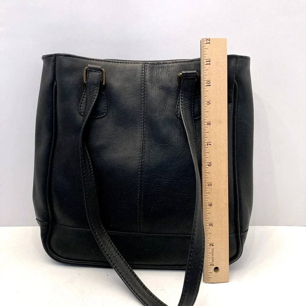 Clava American‎ Purse Shoulder Bag Black Leather NWT Tote